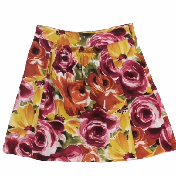 Anthropologie by odille skirt Floral print Size 4 - Picture 2 of 7